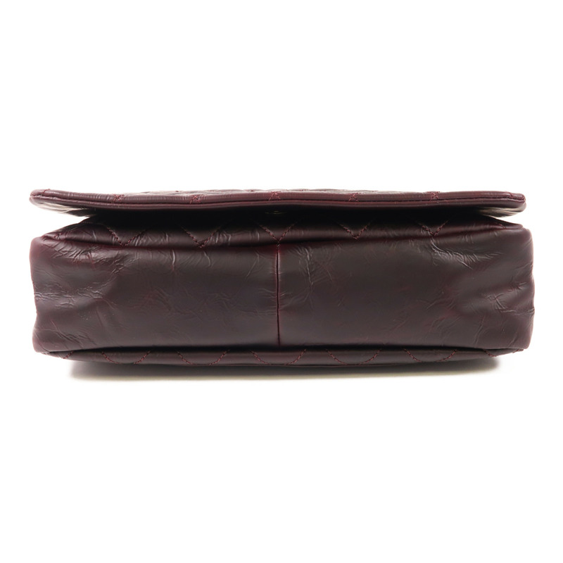 CHANEL 牛皮皮革Shoulder Bag銀扣鏈帶肩背袋-3