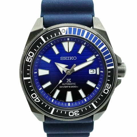 精工 Prospex Diver Scuba 4R35-01X0 藍色錶盤男士手錶