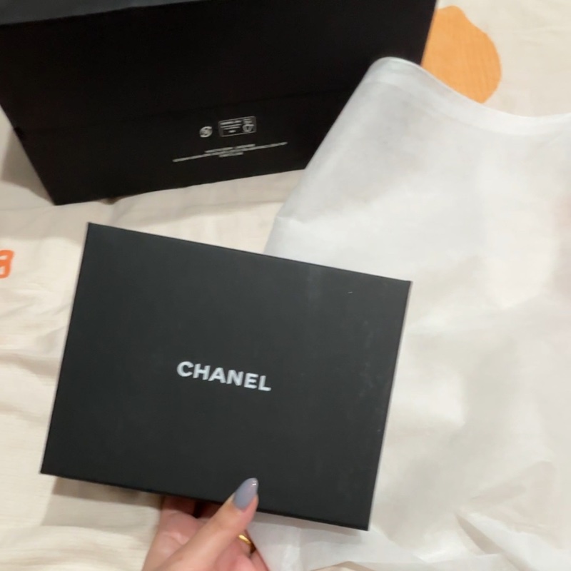 chanel so black 三折短夾-19