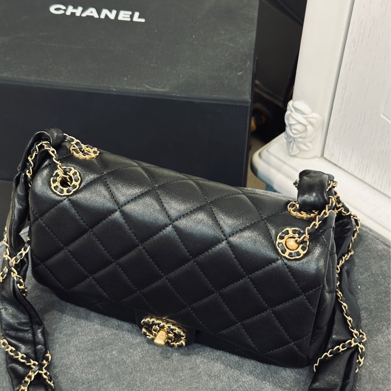 🈶購證 #近新閒置 #全配🉑送禮 香奈兒cf25黑金24a高級手工坊 限定款🔥已絕版收藏品🔥-6