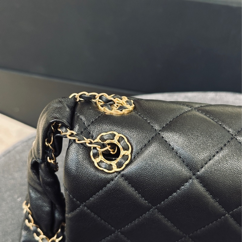 🈶購證 #近新閒置 #全配🉑送禮 香奈兒cf25黑金24a高級手工坊 限定款🔥已絕版收藏品🔥-14