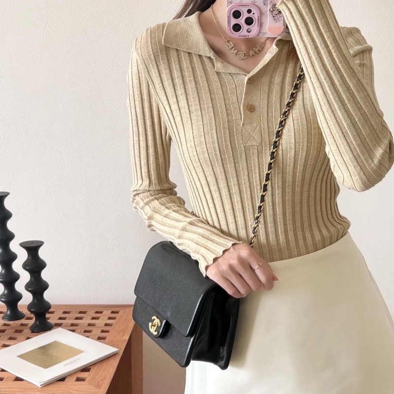 Chanel cf 24k黑金魚子醬口蓋斜挎包 芯片款 近新閒置✨配件齊全🉑送禮-6