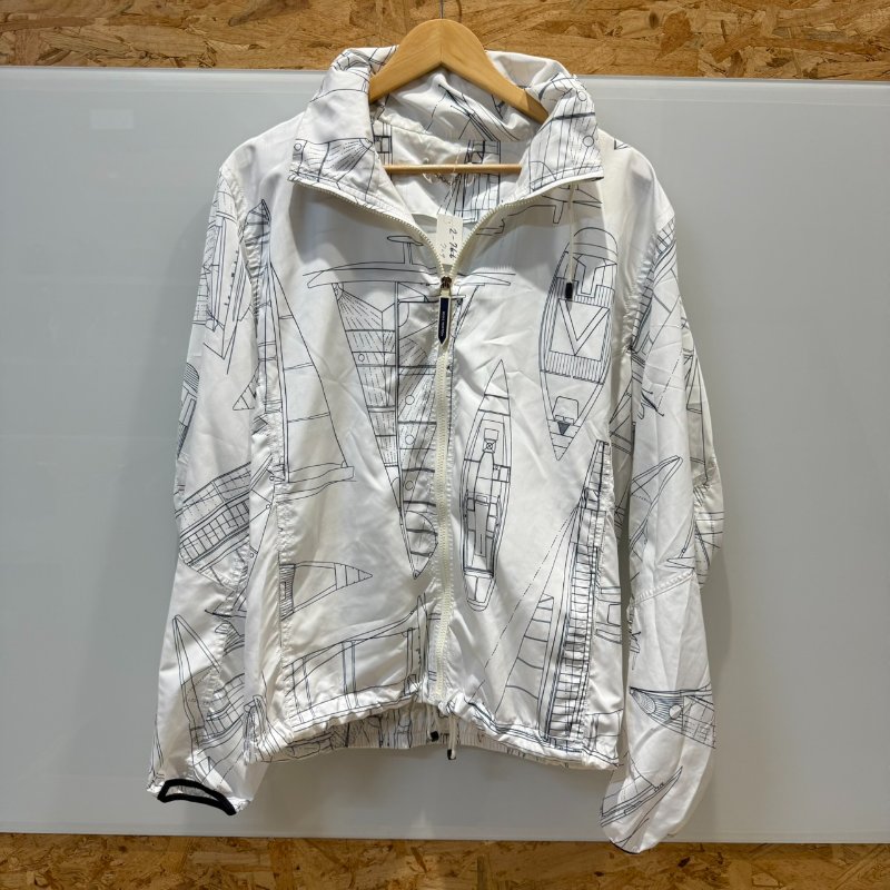 【美收精品】LV 白藍防風外套 2-729-0