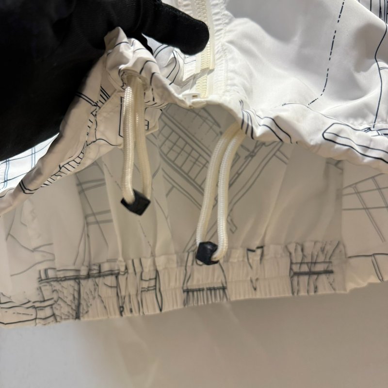 【美收精品】LV 白藍防風外套 2-729-8