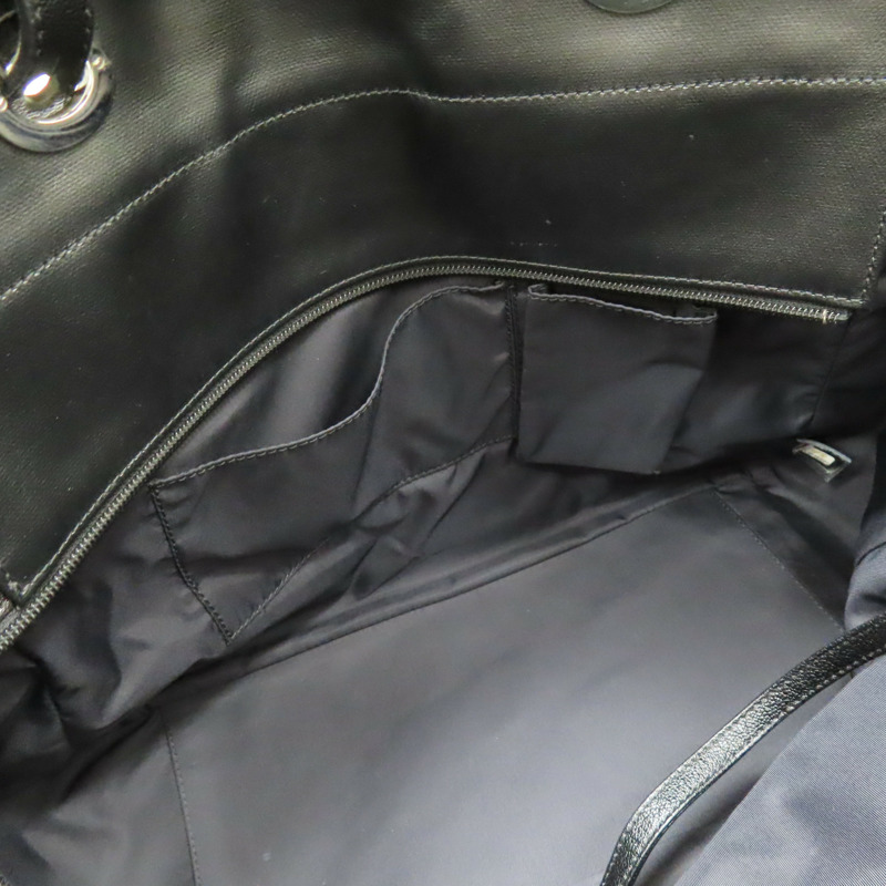 黑色 菱格紋 皮革 肩背包 無卡-4