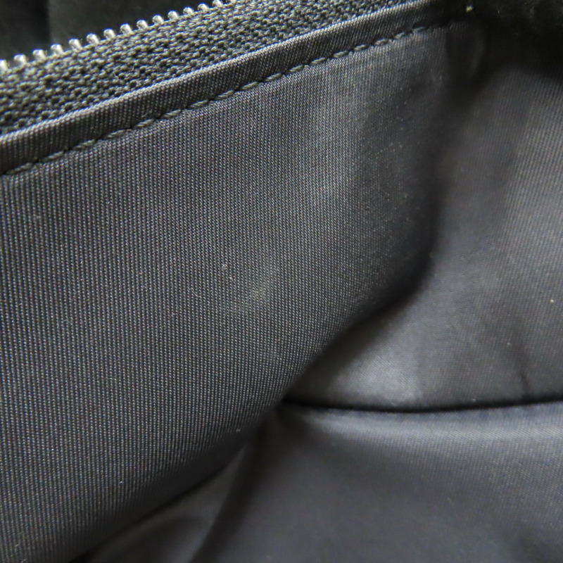 黑色 菱格紋 皮革 肩背包 無卡-19