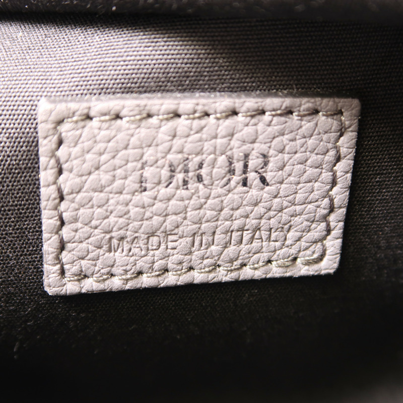 Dior 帆布Lingot 26銀扣手挽肩背兩用袋-5