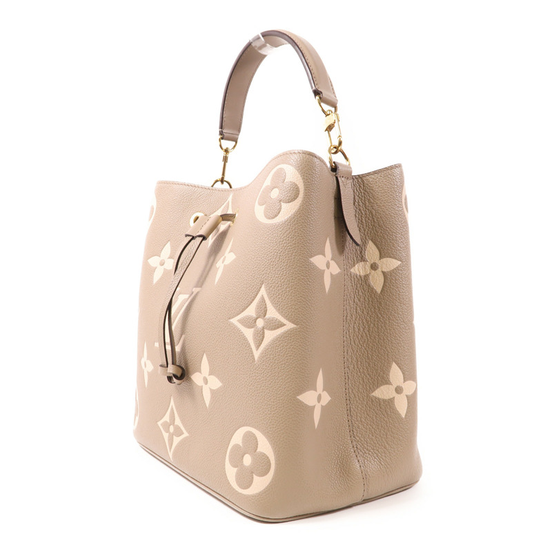 LOUIS VUITTON Monogram Empreinte Neo Noe MM金扣手挽肩背兩用袋-2