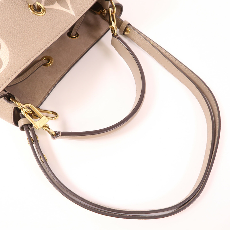 LOUIS VUITTON Monogram Empreinte Neo Noe MM金扣手挽肩背兩用袋-4