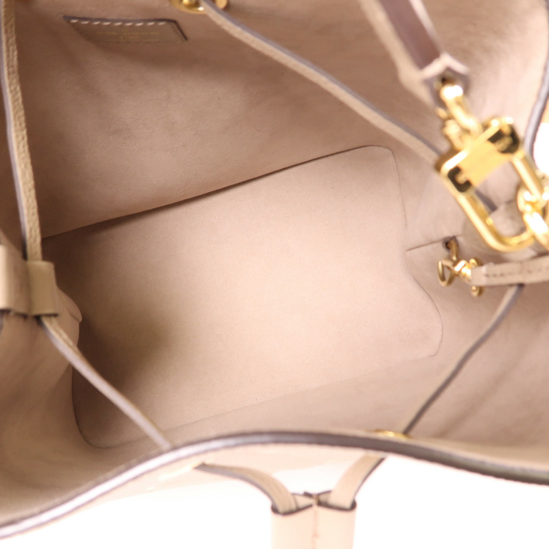 LOUIS VUITTON Monogram Empreinte Neo Noe MM金扣手挽肩背兩用袋-9