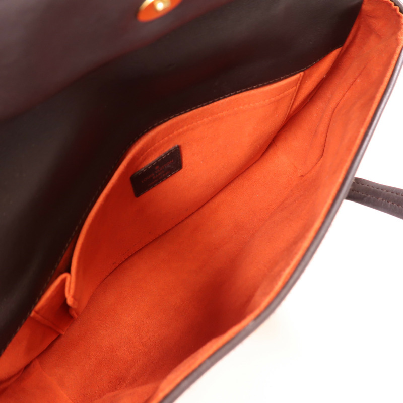 LOUIS VUITTON 【激減優惠】Damier Sauvage Lionne金扣手挽袋-9