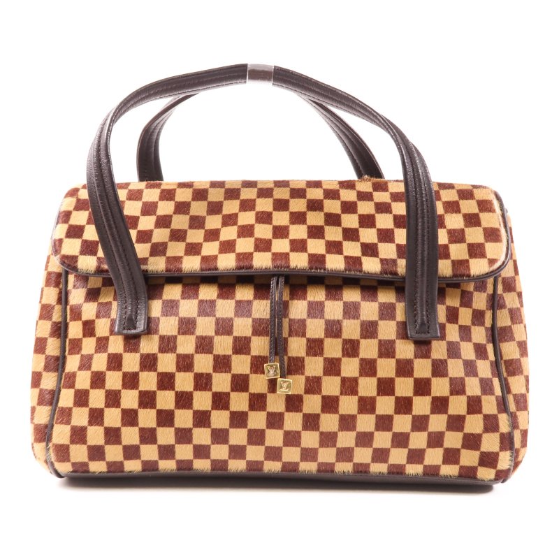 LOUIS VUITTON 【激減優惠】Damier Sauvage Lionne金扣手挽袋-0