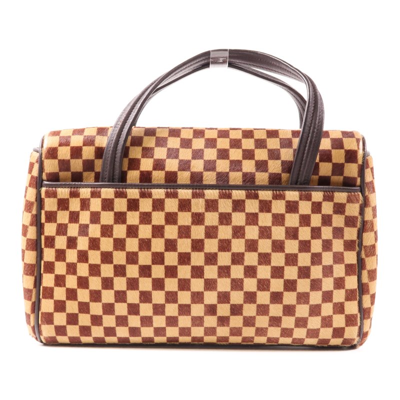 LOUIS VUITTON 【激減優惠】Damier Sauvage Lionne金扣手挽袋-1