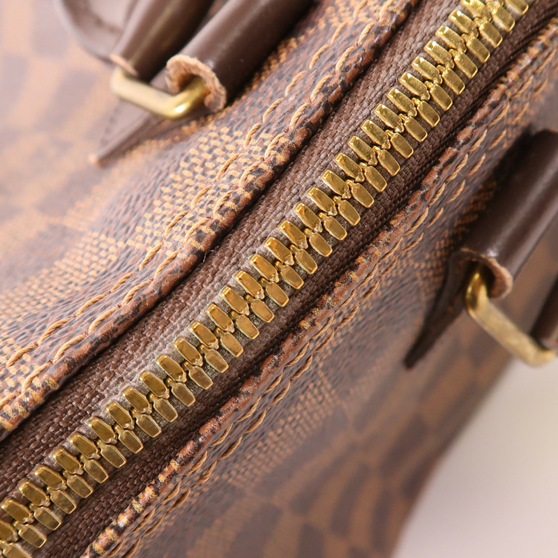 LOUIS VUITTON Damier Speedy Bandouliere 30金扣手挽肩背兩用袋-13