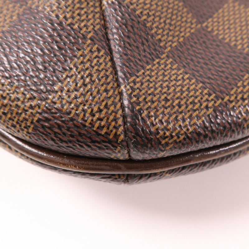 LOUIS VUITTON Damier Bloomsbury GM金扣肩背袋-5