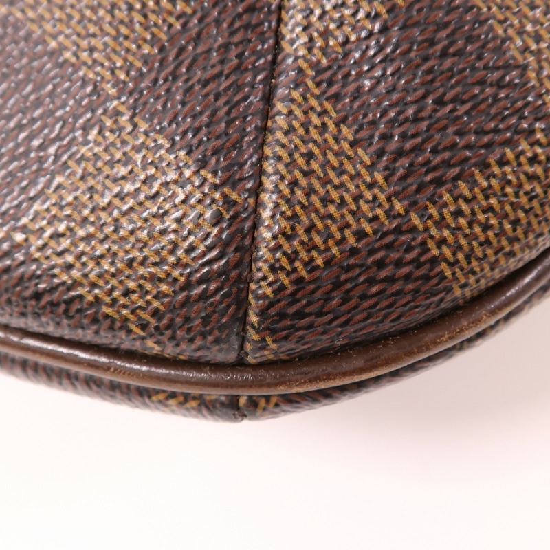 LOUIS VUITTON Damier Bloomsbury GM金扣肩背袋-6