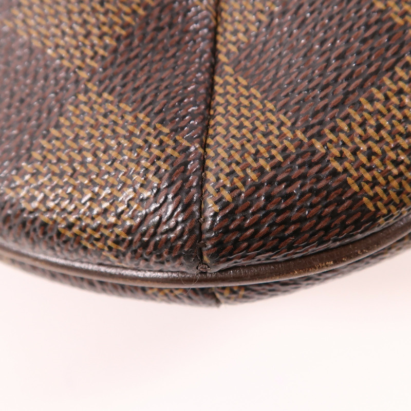 LOUIS VUITTON Damier Bloomsbury GM金扣肩背袋-8