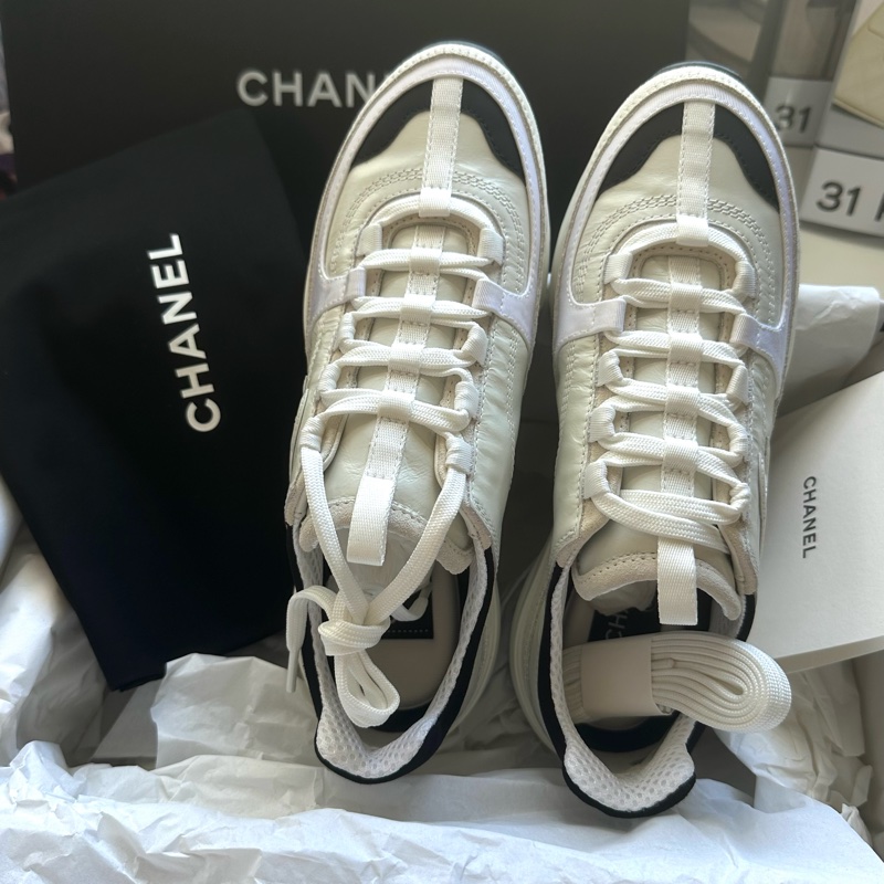 Chanel 25A 新款 運動鞋 白色-2
