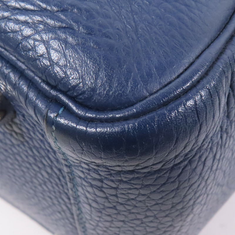 HERMES Clemence皮革Lindy 30銀扣手挽肩背兩用袋-7