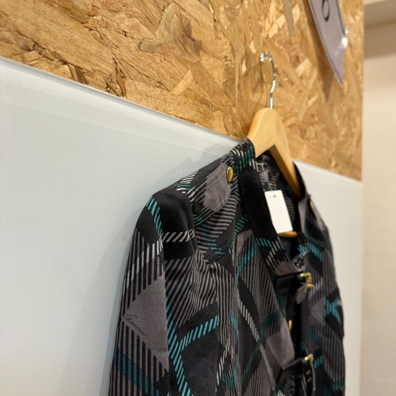 【美收精品】Gucci 黑灰綠襯衫 2-700-4