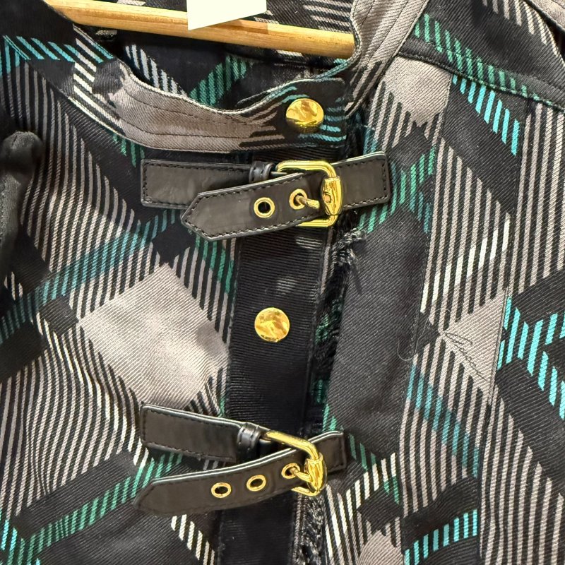 【美收精品】Gucci 黑灰綠襯衫 2-700-8