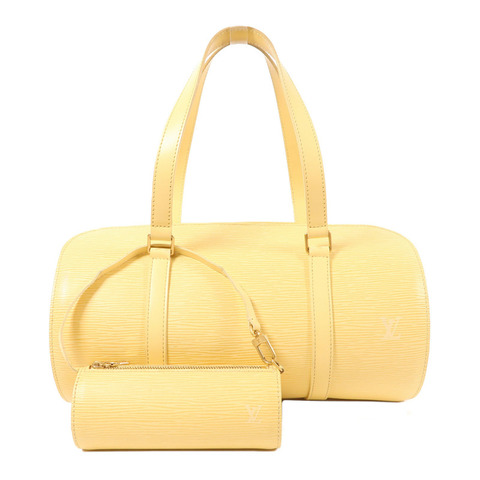 LOUIS VUITTON Epi Soufflot金扣手挽袋
