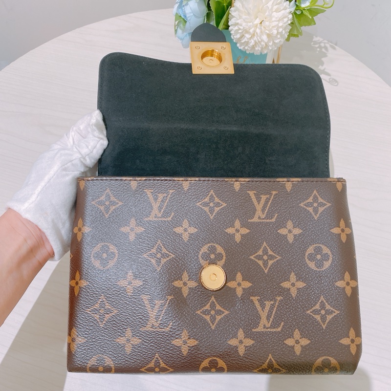 TK1687 LOUIS VUITTON 路易威登迷你經典花紋鎖頭兩用包包LOCKY BB MONOGRAM CANVAS-19