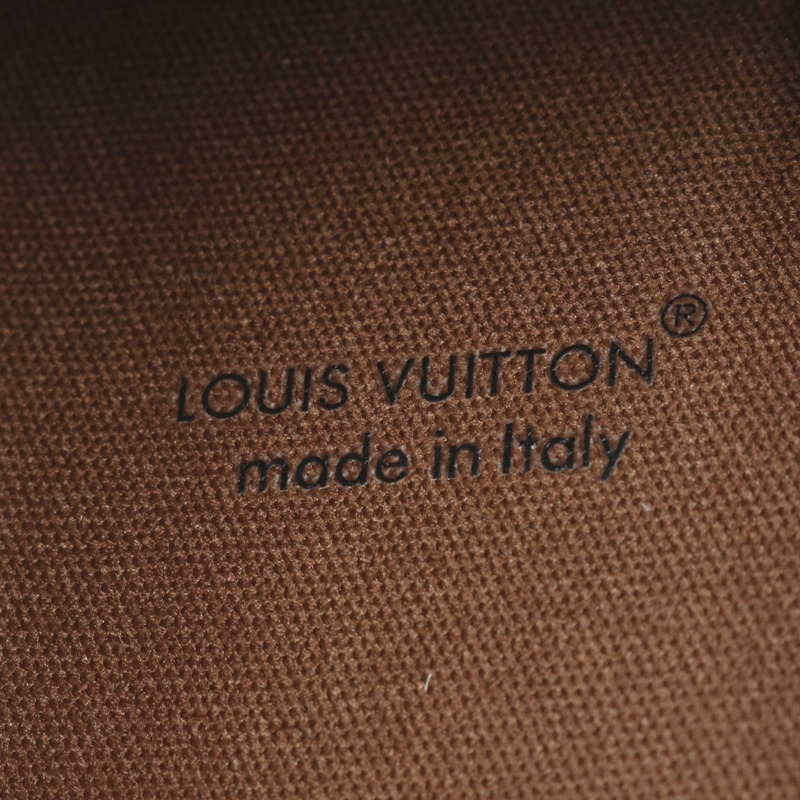 LOUIS VUITTON LV Damier Marron 運動鞋 1AH639 皮革棕色二手男款 9 碼-5