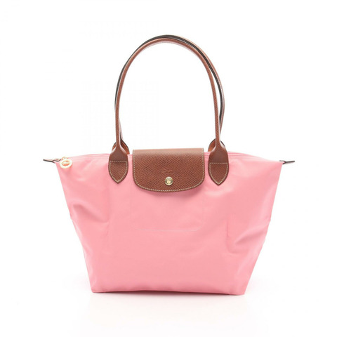 Longchamp LE PLIAGE ORIGINAL M LE PLIAGE ORIGINAL M 手提包 L2605089P92 尼龍皮革 粉紅色 棕色 全新 女款