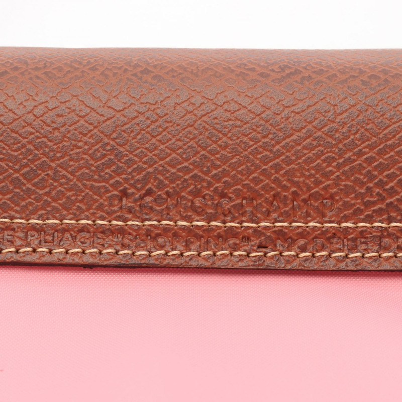 Longchamp LE PLIAGE ORIGINAL M LE PLIAGE ORIGINAL M 手提包 L2605089P92 尼龍皮革 粉紅色 棕色 全新 女款-3
