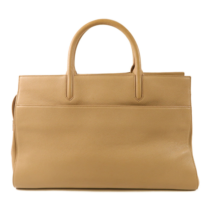 SAINT LAURENT 牛皮皮革2 Way Bag銀扣手挽肩背兩用袋-1