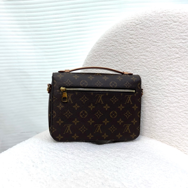 路易威登郵差包LV 原花Pochette Métis 信封下蓋郵差包M44875-4