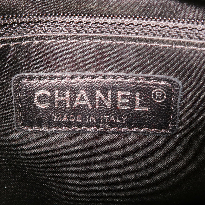 CHANEL 羊皮皮革Chain Shoulder鏈帶肩背袋-10