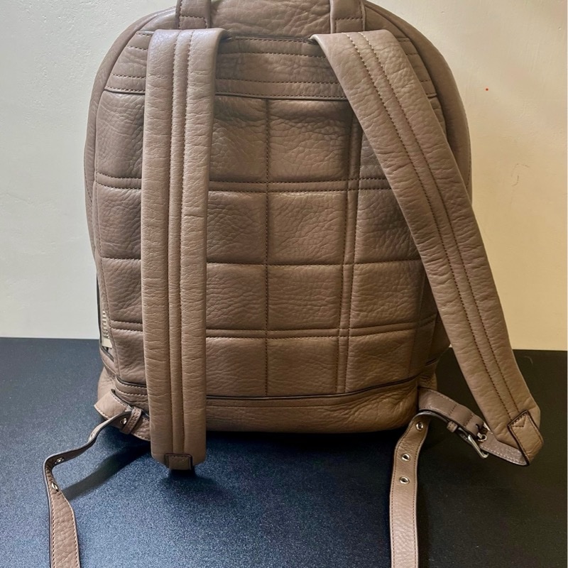 Mulberry Leather Zipped Backpack 皮包 拉鍊 背包 雙肩包-2
