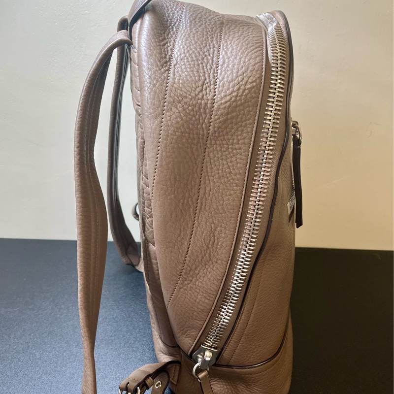 Mulberry Leather Zipped Backpack 皮包 拉鍊 背包 雙肩包-3