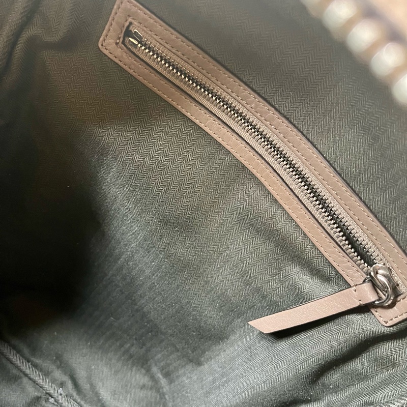 Mulberry Leather Zipped Backpack 皮包 拉鍊 背包 雙肩包-10