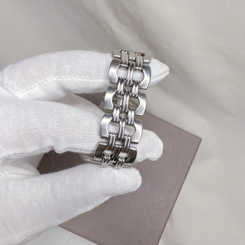 二手正品Dior 銀白面盤日誌鋼帶石英錶 Dior手錶 Dior錶 Dior配件-7