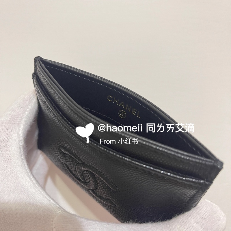 Chanel 25A粒紋牛皮 卡包 小皮件-4