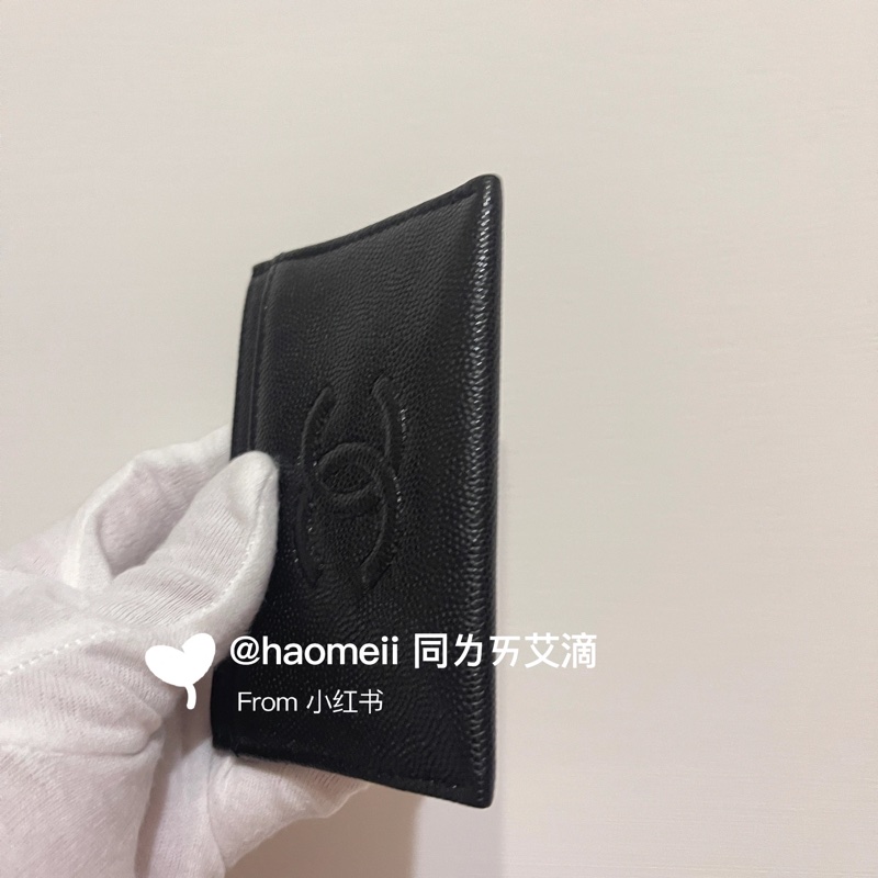 Chanel 25A粒紋牛皮 卡包 小皮件-5