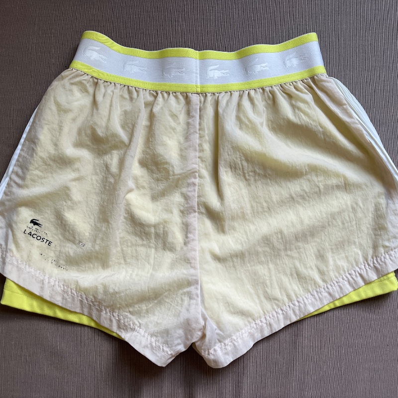 Lacoste Sports 兩件式運動褲(亮黃內裡和腰頭)-1