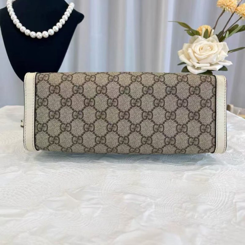 Gucci Padlock系列 小號 托特斜背包 98新 26*18*10 配件塵袋-4