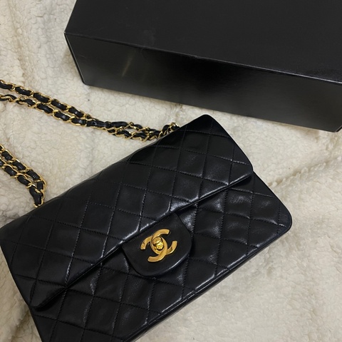 CHANEL 香奈兒 Vintage CF23 黑金（誠信可議價）