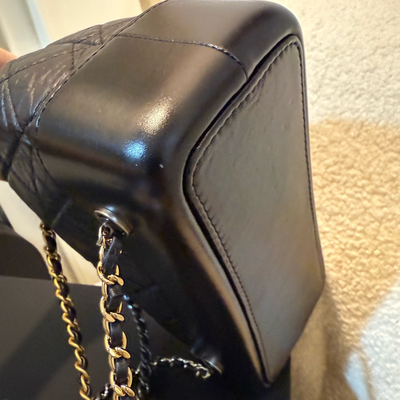 香奈兒流浪後背包（雙色鏈） 🖤CHANEL芯片款A94485-4