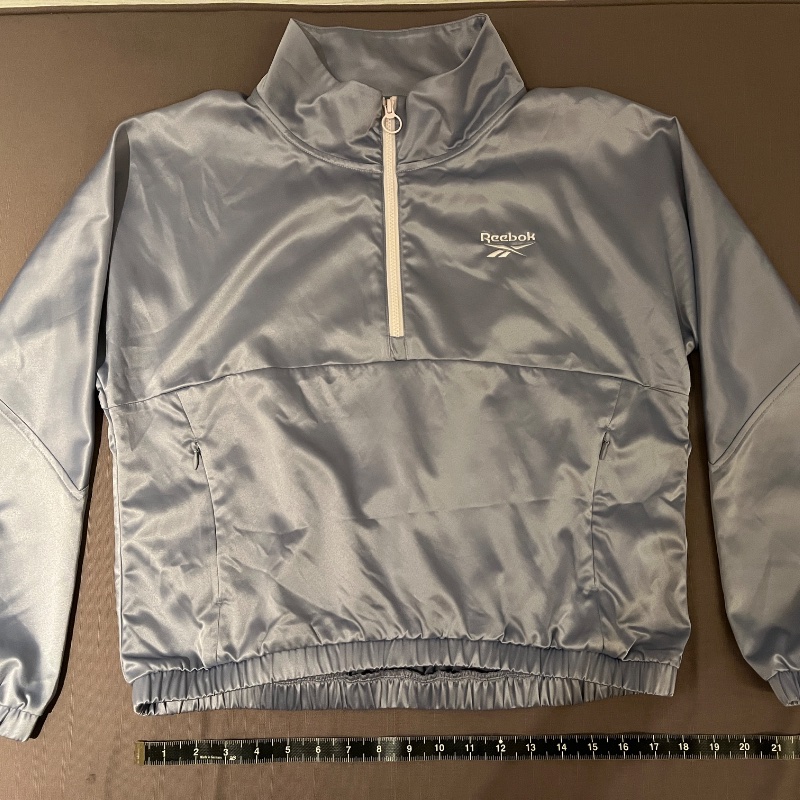 日本購入|限量 REEBOK RUNNING WOVEN JACKET 拼接・機能緞面風衣外套-8