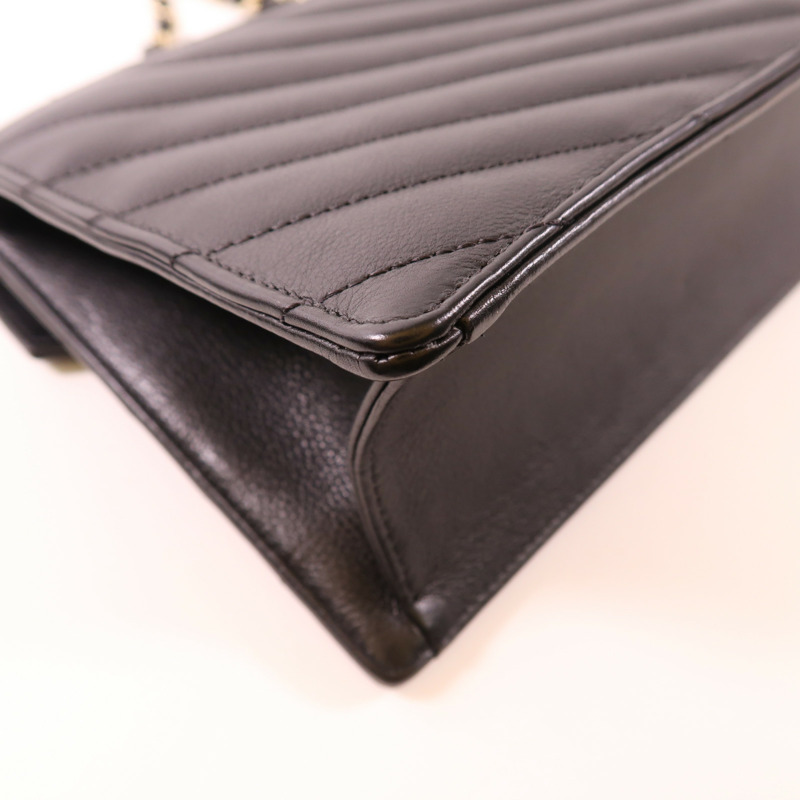 CHANEL 【激減優惠】牛皮皮革Shoulder Bag金扣鏈帶肩背袋-10