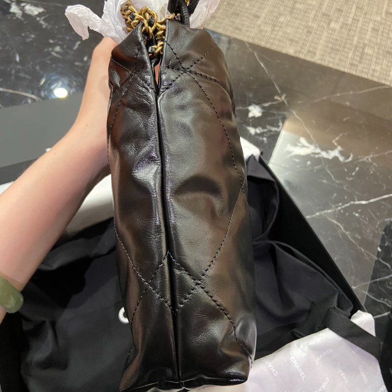 【Chanel Mini 22 Bag】AS3980 黑金 ✨迷你爆款・斷貨王・Nuyouh Boutique 全新正品-3