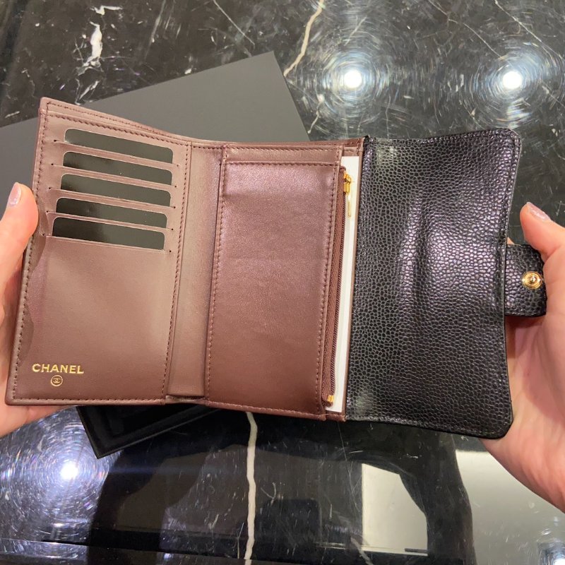 【Chanel AP0232 經典口蓋皮夾】黑金Caviar|人氣入門首選・全新正品・Nuyouh Boutique 嚴選推薦-3