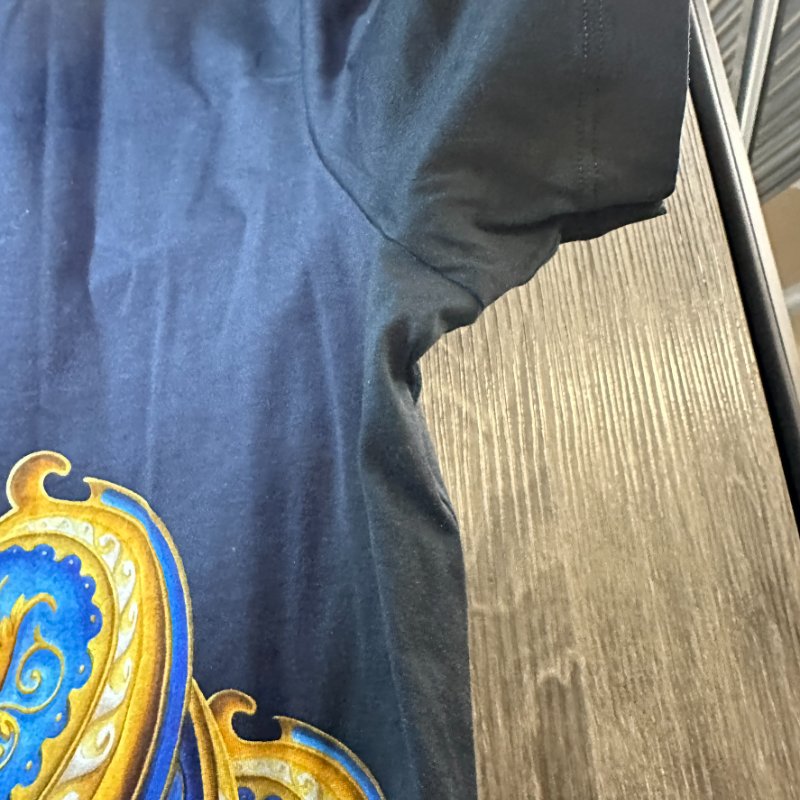 【美收精品】Versace黑茶藍短袖 2-799-4