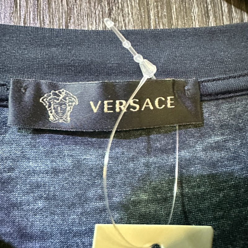 【美收精品】Versace黑茶藍短袖 2-799-6