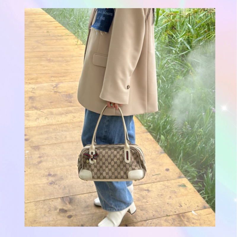 𝐆𝐮𝐜𝐜𝐢 𝐕𝐢𝐧𝐭𝐚𝐠𝐞 保齡球袋🧡-4